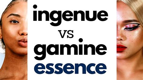 ingenue essence|ingenue vs gamine.